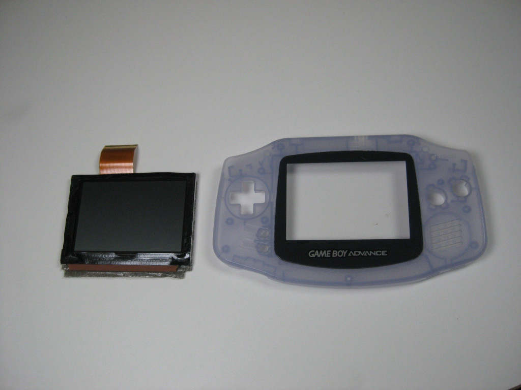 Замена экрана Game Boy Advance