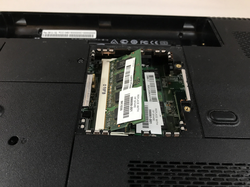 Замена оперативной памяти HP Pavilion G60-630US