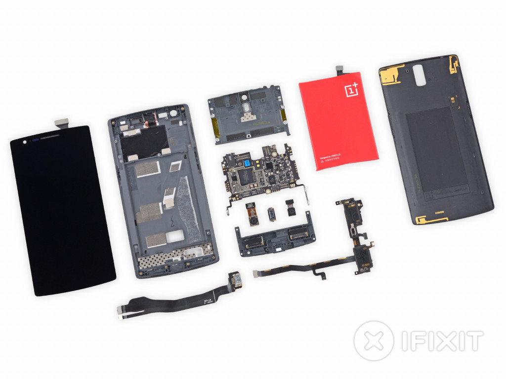 OnePlus One Teardown, ремонт за 20 шагов ⚙️ [Инструкция с фото]