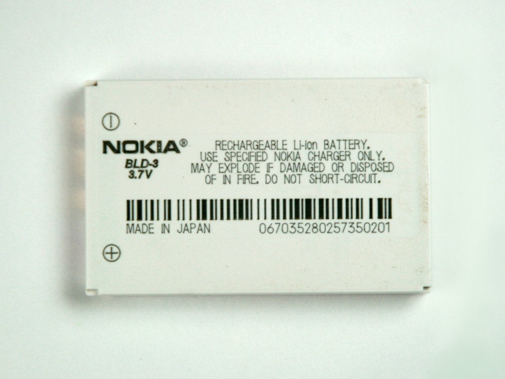 Замена батареи Nokia 6560