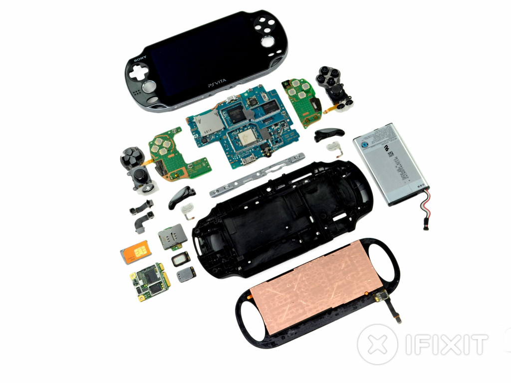 PlayStation Vita Teardown, ремонт за 22 шага ⚙️ [Инструкция с фото]