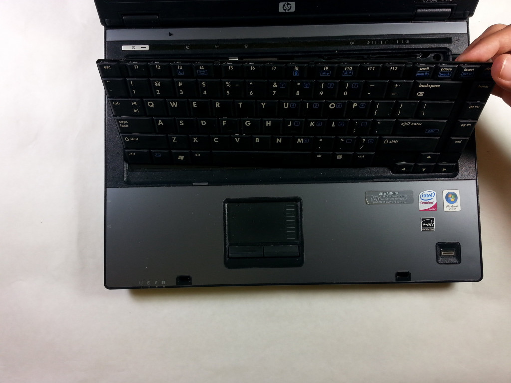 Замена клавиатуры HP Compaq 6710b