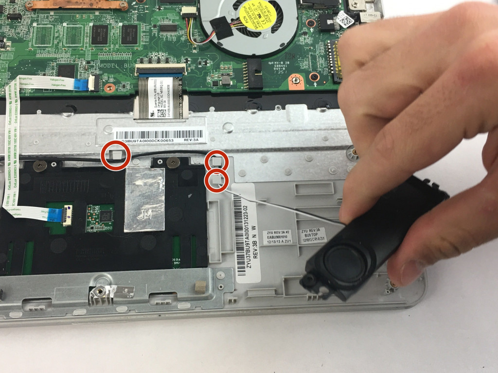 Замена колонок Toshiba Chromebook CB35-A3120