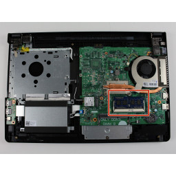 Шаг 8 Замена памяти Dell Inspiron i3558-5500BLK 