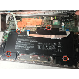 Шаг 5 Замена аккумулятора HP Chromebook 14-ak013dx 