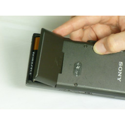 Шаг 2 Sony M-430 Микрокассет-Кордер Микрофон Замена 