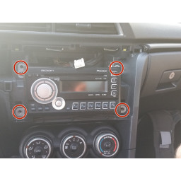 Шаг 3 2011-2013 Замена головного устройства Scion tC Radio 