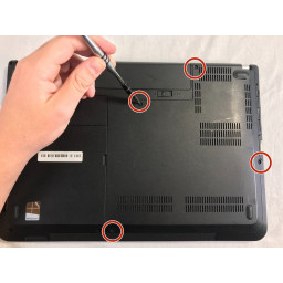 Шаг 2 Замена жесткого диска Lenovo Edge Thinkpad E431 