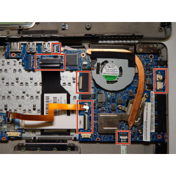 Шаг 11 Acer Aspire S3-951-6432 Замена материнской платы 