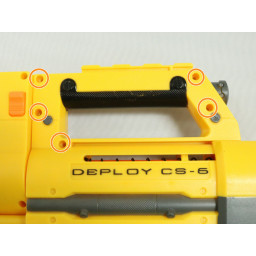 Шаг 2 Nerf N-Strike Deploy CS-6 Замена зуба для дротика 