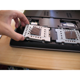 Шаг 7 Добавление SSD или второго жесткого диска на ноутбук Asus N73J. Размещение SSD или HDD