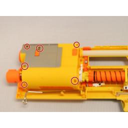 Шаг 3 Nerf N-Strike Deploy CS-6 Замена зуба для дротика 