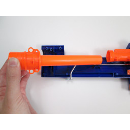 Шаг 8 Nerf N-Strike - замена элитного альфа-десантника CS-12 