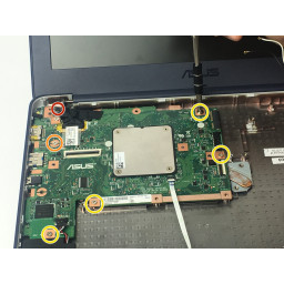 Шаг 11 Замена колонок Asus Chromebook C202 