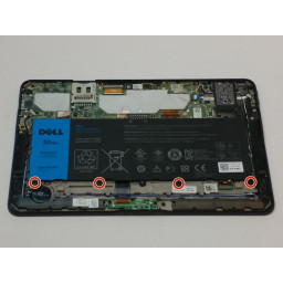 Шаг 2 Замена батареи Dell Latitude 10-ST2e 