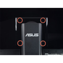 Шаг 1 ASUS VG248 Разборка 