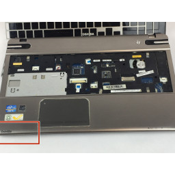 Шаг 12 Замена дисковода оптических дисков Toshiba Satellite P855-S5102 