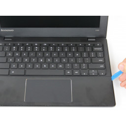 Шаг 3 Замена динамика Lenovo 100s Chromebook-11IBY 