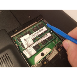 Шаг 2 Замена оперативной памяти HP Pavilion dv2913cl 