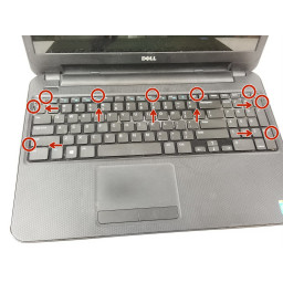 Шаг 2 Замена клавиатуры Dell Inspiron 15-3531 