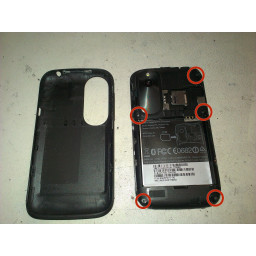 Шаг 2 HTC Desire X LCD + сенсорный экран Замена 