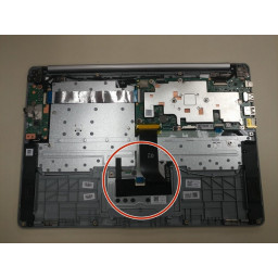 Шаг 6 Замена динамика Acer Chromebook CB5-312T-K 8Z9 