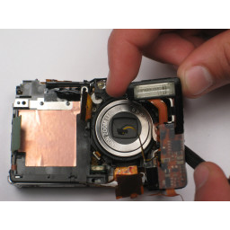 Шаг 20 Canon PowerShot SD450 Вспышка 