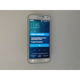 Шаг 1 Samsung Galaxy S5 - пароль, снятие блокировки экрана 