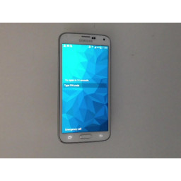 Шаг 1 Samsung Galaxy S5 - пароль, снятие блокировки экрана 