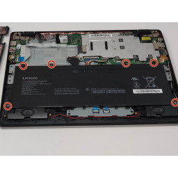 Шаг 3 Замена батареи Lenovo IdeaPad 100s-14IBR 