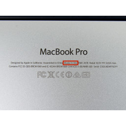 Шаг 2 MacBook Pro 13 