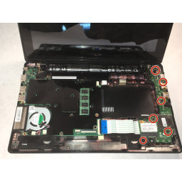 Шаг 4 Asus X200CA-HCL 1104G Замена наушников 