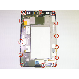 Шаг 4 Замена сенсорного экрана Motorola XOOM 2 Media Edition 